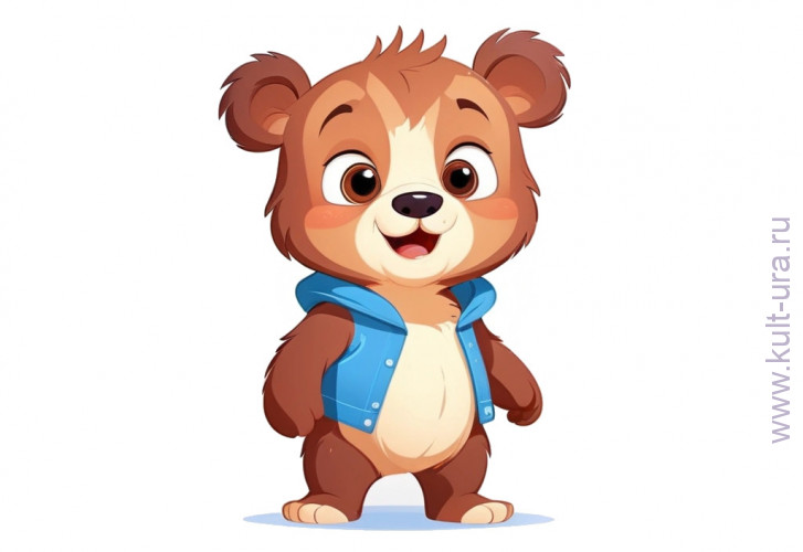 Зайчик, мишка, бельчонок – десять раскрасок со зверушками для детей младшего возраста