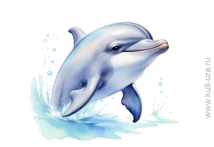 Дельфины, киты, океан – десять раскрасок с жителями океана для детей младшего возраста
