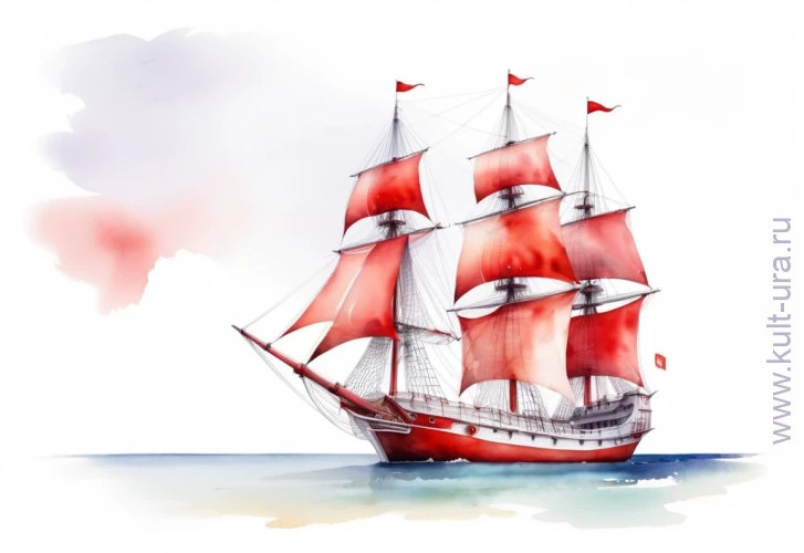 Парусник, яхта, катер – десять раскрасок с кораблями для детей младшего возраста