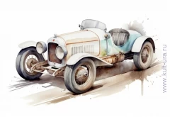 Гоночные болиды и авто – десять раскрасок со старыми гоночными автомобилями для детей младшего возраста