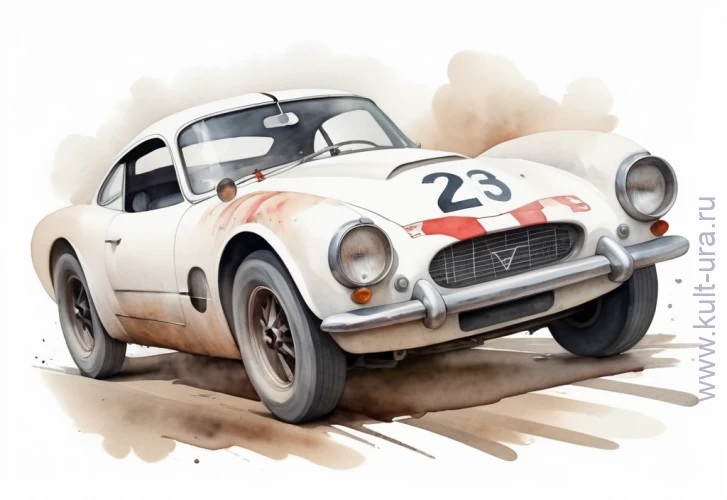 Гоночные болиды и авто – десять раскрасок со старыми гоночными автомобилями для детей младшего возраста