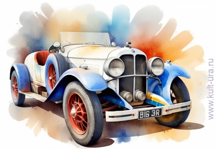 Гоночные болиды и авто – десять раскрасок со старыми гоночными автомобилями для детей младшего возраста