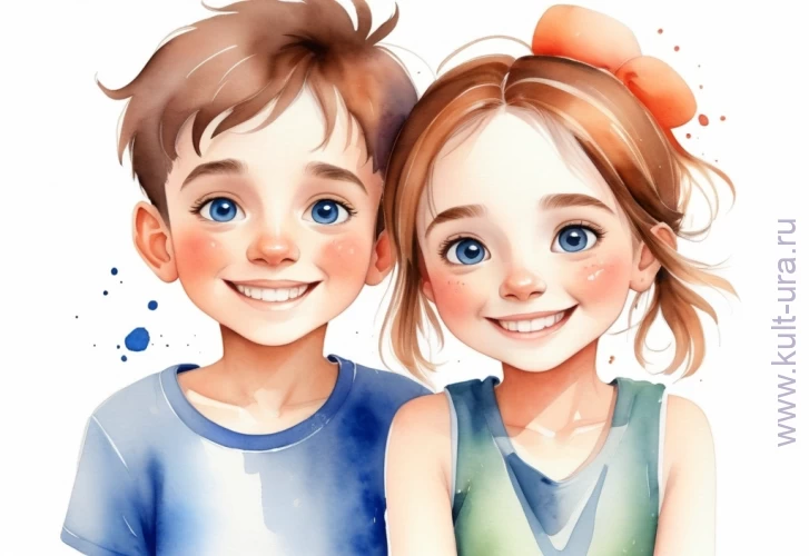 Дети – десять раскрасок с милыми персонажами для детей младшего возраста