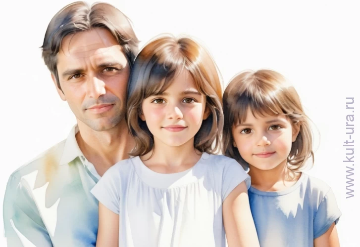 Семья – десять раскрасок с милыми персонажами для детей младшего возраста