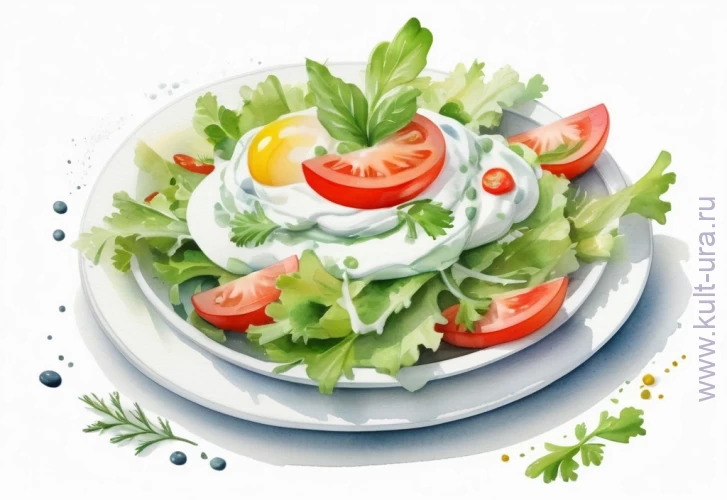 Борщ, хлеб, овощи – десять раскрасок про русский обед для детей младшего возраста